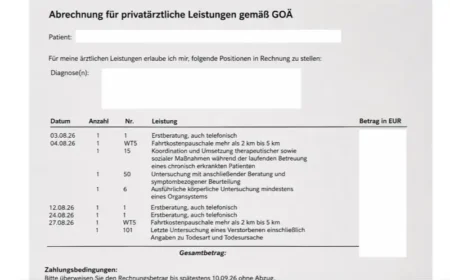 Überhöhte Arztrechnung?
