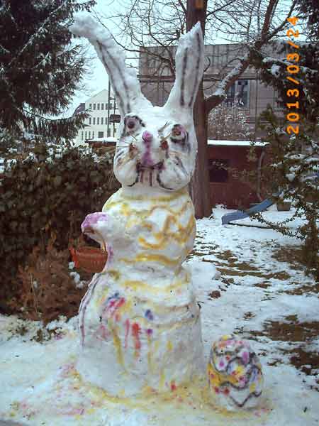 Schnee hau ab!