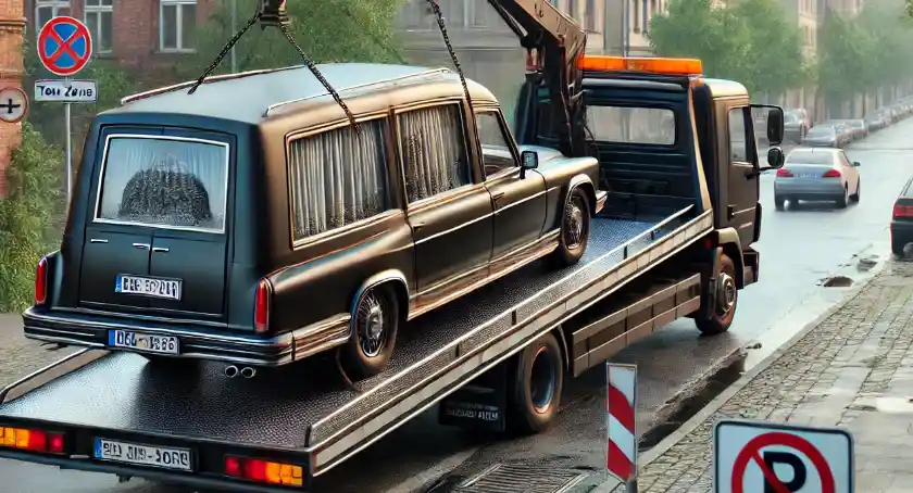 Strafzettel für Bestatter sind unwürdig und pietätlos