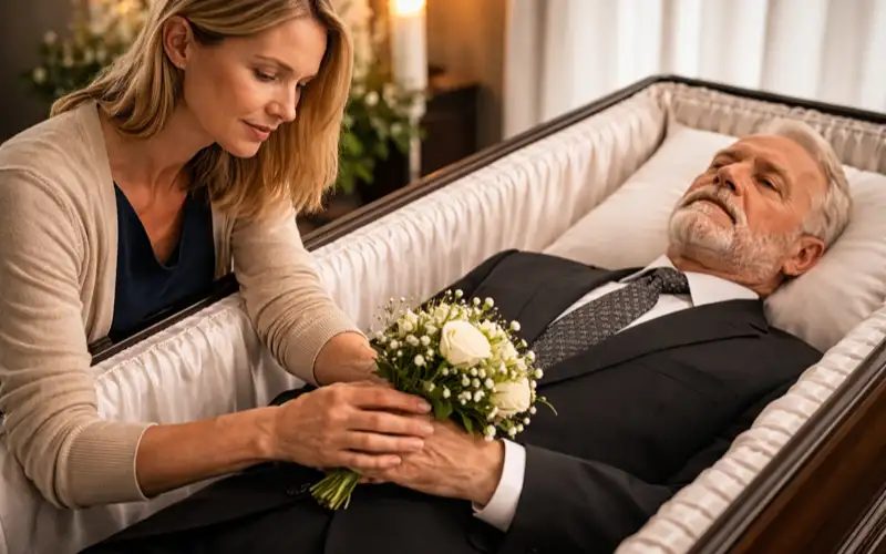 Wird mein Vater bei der zweiten Leichenschau wieder entkleidet?