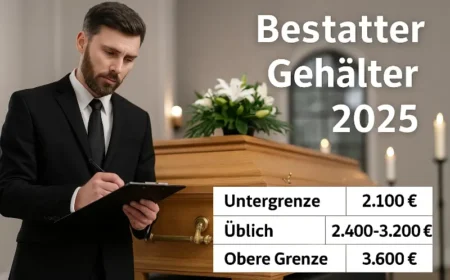 Bestatter Verdienst – Gehalt – Lohn