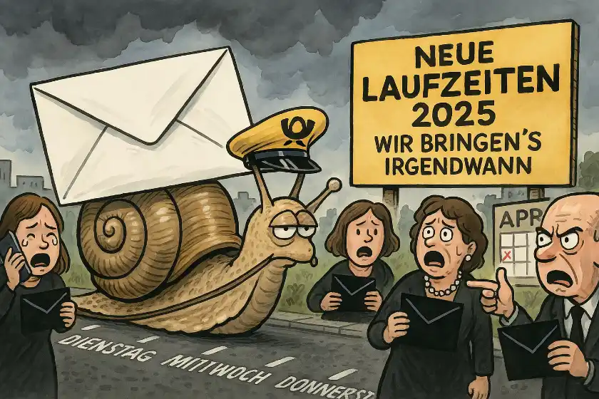 Wenn der Totenbrief nicht mehr rechtzeitig ankommt