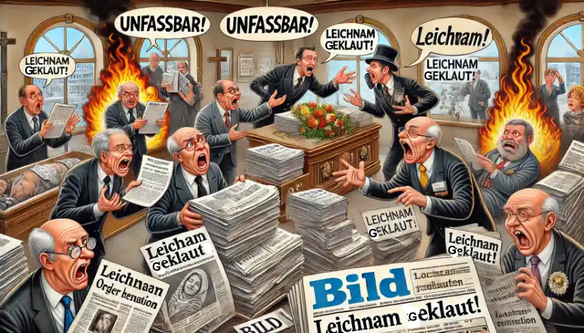 BILD: Leiche aus der Rechtsmedizin verschwunden! Familie verzweifelt