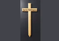 Grabkreuz aus Holz