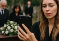 Influencerin stört Beerdigung