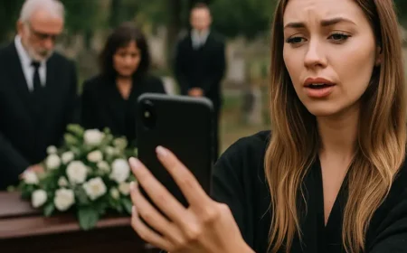 Darf ich bei der Beerdigung mit dem Smartphone filmen?