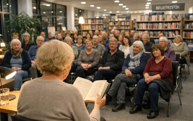 Johanna Lesch liest Bestattergeschichten von Peter Wilhelm