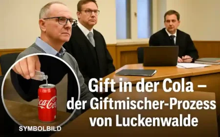 Gift in der Cola – der Giftmischer-Prozess von Luckenwalde
