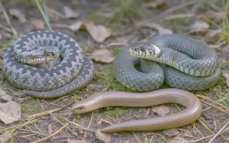 Schlangen auf dem Waldfriedhof: Können sie in Särge kriechen?