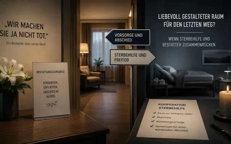 Sterbehilfe im Bestattungshaus? Ich halte das für falsch